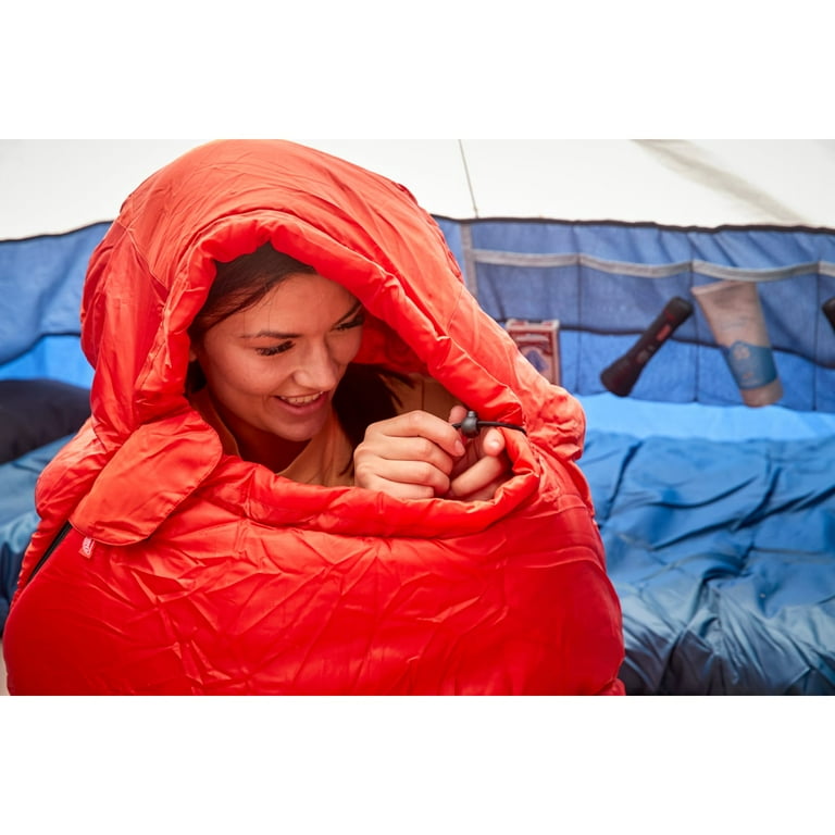 Coleman Tidelands 40° Mummy Insulated Sleeping Bag - Walmart.com