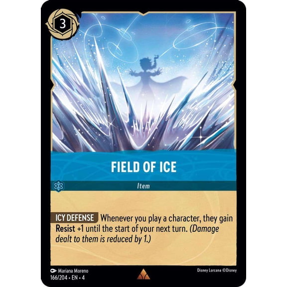 Disney Lorcana Ursula's Return Rare Field of Ice #166