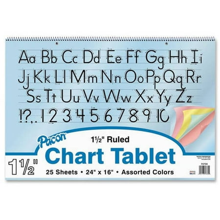 Pacon Colored Paper Chart Tablets