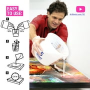 clear non-toxic artresin epoxy resin 2 gal professional kit