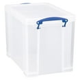 thumbnail image 2 of Really Useful Box 19L Storage Container w/ Lid & Clip Lock Handles (4 Pack), 2 of 9
