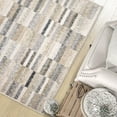 thumbnail image 4 of Better Homes & Garden Netural Stripe Area Rug, Grey, 5' x 7', 4 of 8