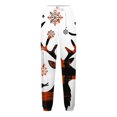 thumbnail image 5 of WXLWZYWL Women Merry Christmas Sweatpants Drawstring Jogger Snowflake Fun Print Elastic Waist Casual Trousers Warm Comfy Pants with Pockets, 5 of 5