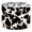 Color 4, variant on Linen Drum Lamp Shades Animal Cow hide Animal skin texture black spots white 13" x 13" x 10" Lampshade for Table Lamps Floor Lamps Lamp Shade Replacement Easy Assembly Required