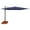 Bronze, variant on SimplyShade Offset Outdoor Patio Umbrella with Cross Bar Stand - 10' - Beige
