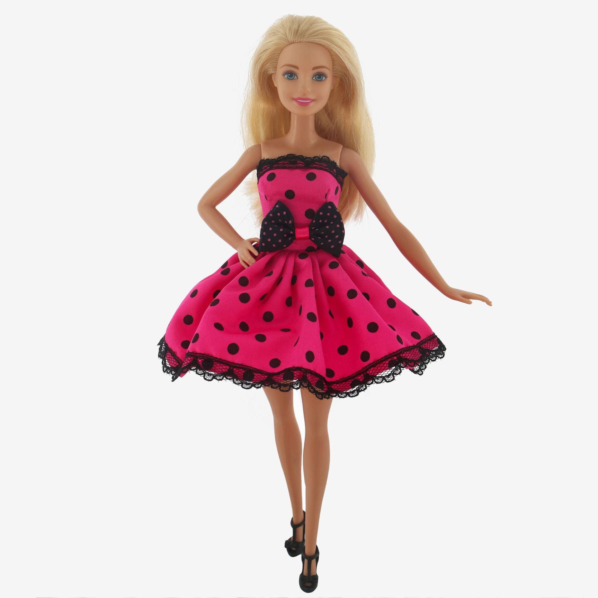 nipocaio Barbie Fashion Costume 4 Pieces 4 Doll Accessories for 3 16 Year Old Kids Christmas Gift for Kids Birthday Gift Walmart