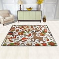 thumbnail image 3 of SKYSONIC Area Rug Pad Christmas Celebrations White Nursery Rugs Floor Mat for Kids Playing Room Living Room Bedroom, 72 x 48 inch, 3 of 6