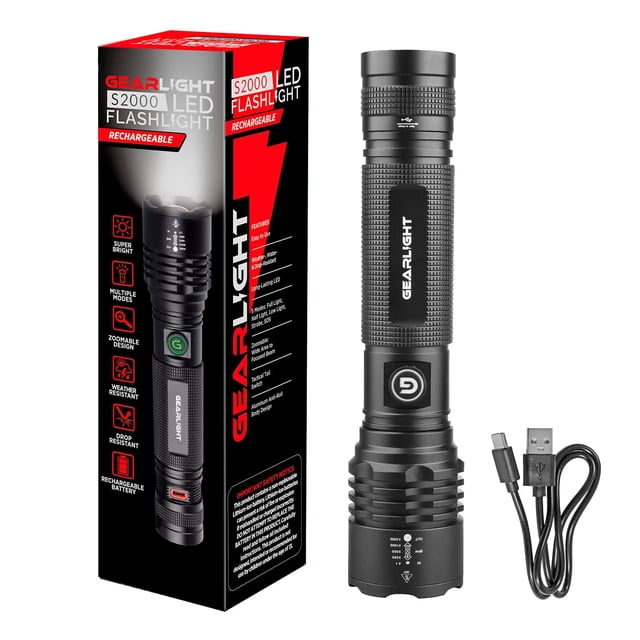 Linterna GearLight S2000 LED recargable 1100lm