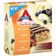 Atkins Day Break: 5 Fruit Crumble Bars, 6 Oz