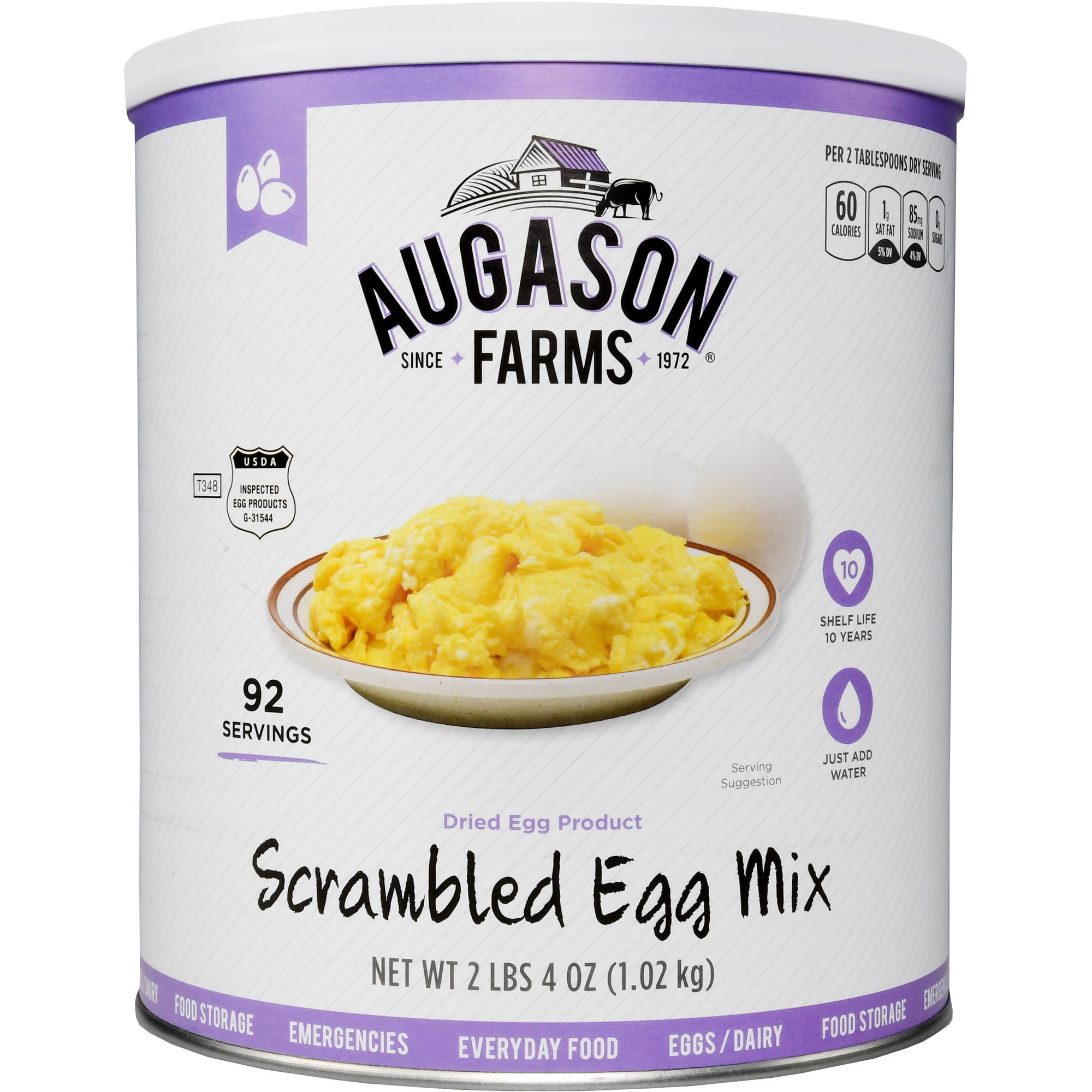 Augason Farms Emergency Food Scrambled Egg Mix, 36 oz by Generic