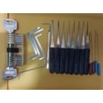thumbnail image 4 of Juego de selección de cerradura profesional, herramientas de mano, herramientas de cerrajero, quitar ganchos, pasador de bloqueo, Extractor de llaves rotas, práctica, combinación de bloqueo, 4 of 4
