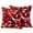 Red, variant on 2 Pack Outdoor Waterproof Throw Pillow Covers,Abstract Stripe Black White on Gray Decorative Square Patio Pillowcases for Chair Couch Sofa 16x16in