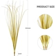 thumbnail image 2 of Zukuco 8PCS Artificial Tall Shrubs Wheat Grass Artificial Grass Plants Outdoor Greenery Stems Faux UV Resistant Grass Artificial Fall Plant For Outdoor Indoor Home Decor, 2 of 7