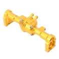Gold CNC Rear Axle Housing for 1/24 RC Car Heightens and Widens with