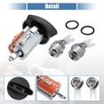 thumbnail image 3 of Cilindro de cerradura de puerta Unique Bargains con juego de llaves de repuesto para Ford F250 1997-2007, 3 of 7