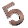 thumbnail image 4 of Guardoinrt Copper Plastic Self-Adheve Door Number gn Sticky Numeric Digit Number 4, 4 of 6
