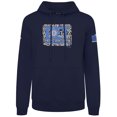 thumbnail image 2 of Men's Levelwear Navy Detroit Tigers Podium Spring Training Pullover Hoodie, 2 of 3