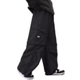 thumbnail image 2 of HUANBAI Boys Casual Pants Straight Leg Wide Cargo Pants For Everyday Wear Loose Fit Summer Trousers For Kids Age 4 13 Comfortable Play Outfits With Sneakers Casual Pants for Boys 5-6 Years, 2 of 6