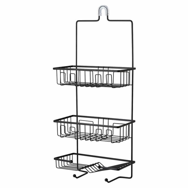 Organizador Regadera Amg Negro 60X15X15 Cm