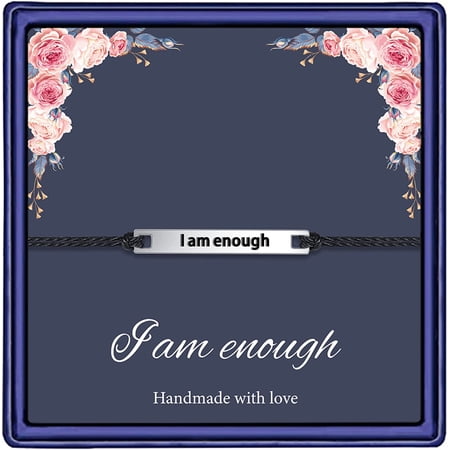 A N KINGPiiN Inspirational Stainless Steel Cuff Bracelet - Motivational Mantra Quote, Adjustable Bangle For Women & Men