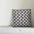 thumbnail image 2 of Creative Products Skull Pattern White 16x16 Spun Poly Pillow, 2 of 2
