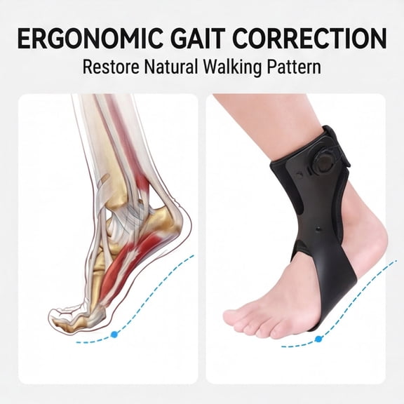 Foot Support Ankle Brace Foot Support Ankle Support And Traction Corrector To Correct Eversion