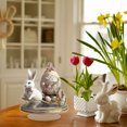 thumbnail image 2 of Easter Decoration Spring Easter Centerpieces Easter Bunny Decoration Easter Table Centerpiece Tiered Tray Decor, Acrylic 2D Bunny Eggs Table Sign for Spring Home Decor Easter Party Supplies, 2 of 6