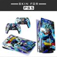 thumbnail image 1 of Adhesive Skin - Compatible for PS5 - Cover to customize the Console - Removable Vinyl Film - Matte Satin HD Quality (Disk, Dragon ball01), 1 of 1