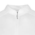 thumbnail image 3 of Page & Tuttle Womens Dot Texture Jersey Short Sleeve  Casual Athletic Polo, 3 of 5