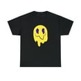thumbnail image 2 of Purple eye smiley face graphic t shirt Unisex Heavy Cotton Tee, 2 of 8