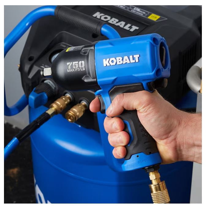 Kobalt 0.5-Inches 750-Foot/lbs. Air Impact Wrench