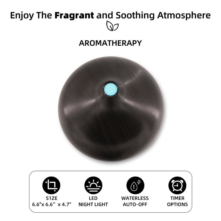 AsterOutdoor Aromatherapy Diffuser, 18.6oz, 7-Color LED photo 6
