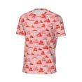 thumbnail image 6 of Wukai Cute Mushroom1 Print Men's Short-Sleeved Mesh T-Shirt,Quick-Dry Short Sleeve Workout T-Shirt-Medium, 6 of 8