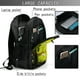 thumbnail image 4 of Balery Ball Mochila con carga USB para hombre y mujer - Mochila impermeable y antirrobo para laptop con puerto USB para viajes, trabajo, 4 of 7