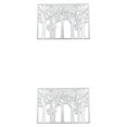 thumbnail image 3 of kurtrusly Craft Die Cutter Tree Pattern Exquisite Stenciling Mold Versatile Handicrafts Works Scrapbooking Supplies for DIY Making as shown 2Set, 3 of 6