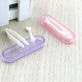 thumbnail image 3 of QARUN Eyes Care Contact Lenses Tweezers Insert Remover Random Color D3, 3 of 7
