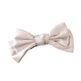 thumbnail image 1 of stanreset Hair Bow Styling Smooth Decorate Hairs Clips Big Solid Color Soft Clip Accessory Girls Straight Curly Birthday White, 1 of 1