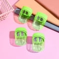 thumbnail image 6 of Fufafayo Twin Hole Pencil Sharpener, Manual Pencil Sharpener Portable Plastic Pencil PlanerKidsSchool Stationery Supplies Double Hole Sharpener for Classroom Office Art Drawing, 6 of 6