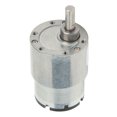 thumbnail image 3 of Risegun Motor De Engranaje De Tornillo Sin Fin DC12V 22RPM, Motor De Engranaje De Turbina Invertida De Autobloqueo De Alto Torque Motor Eléctrico De Turbina De Reducción De Velocidad Ajustable, 3 of 8