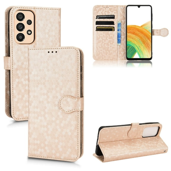 PU Leather Wallet Case for Samsung Galaxy A53 5G 6.5 Inch, Luxury soft TPU Shockproof Drop Resistant Magnetic Phone Cover with Kickstand Bracket Card Slots Holder Wrist Strap Flip Folio Case,Rosegold