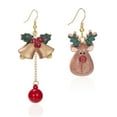 thumbnail image 1 of Ganfancp Pendientes de Moda y Navideños Pendientes Asimétricos a B Artículos En Liquidación Bolsa de Embalaje 1Pc, 1 of 1