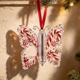 thumbnail image 6 of Christmas Cash Gift Butterfly Ornament,Christmas Cash Holder with Built‑in Clear Compartment, Acrylic Holiday Money Holder Ornaments for Christmas Home Decoration & Party Change, 6 of 7