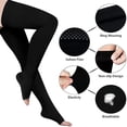 thumbnail image 3 of HLONK Bas de Compression Cuisse Taille 4TG 20-32 mmHg Chaussettes de Compression Sans Orteils pour Femmes et Hommes, 3 of 7