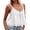 White, variant on Peplum Tank Tops for Women Y2k Bow Center U Neck Lace Trim Ruffle Flowy Loose Crop Sleeveless Shirt Summer Outfits