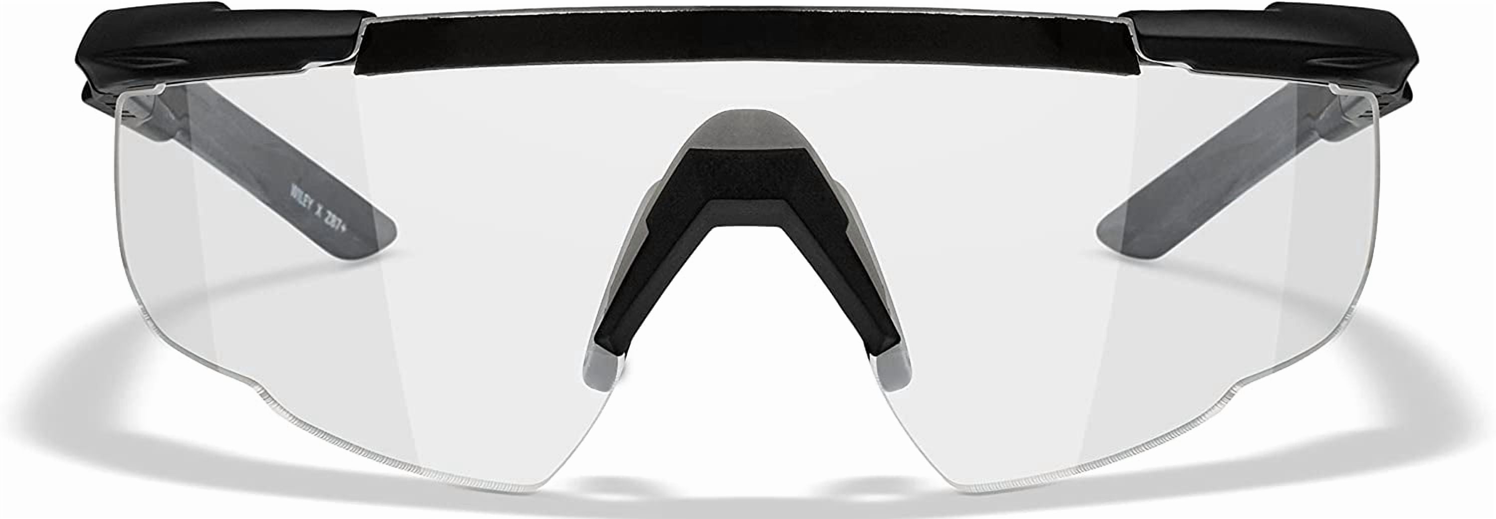 WILEY X EYEWEAR SABER ADVANCED SAFETY GLASSES SMOKE/CLEAR