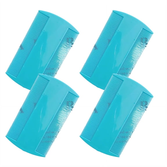 ACDANC 4Pcs Flea Comb,Sparse Teeth And Clear Hair Dog Hair Brush,High Quality Plastic Cat Comb,Style 6