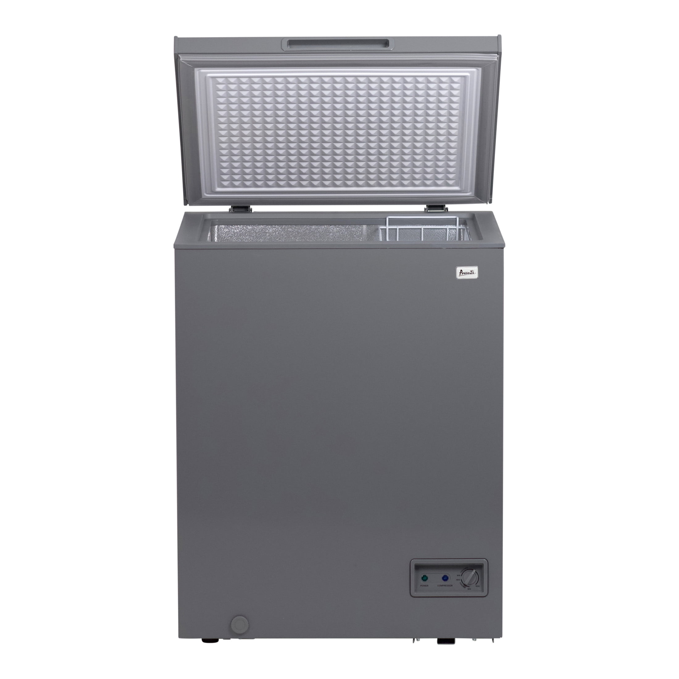 Avanti Garage Ready Chest Freezer, 5.0 cu. ft. Capacity, in Smoke Grey (​AVCF50SG)