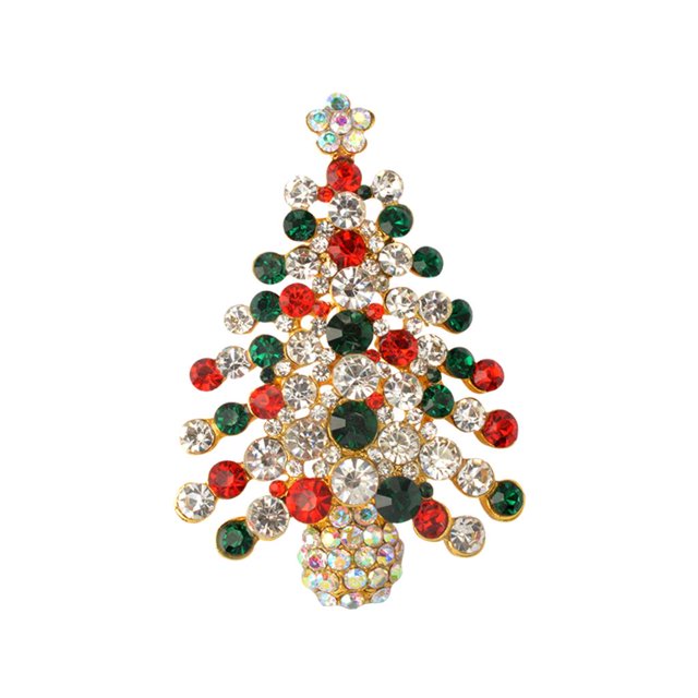 Broche De árbol De Nad De Cristal Vintage. Accesorios Para Niños. Regalos. Sunnimix Broche del Pin