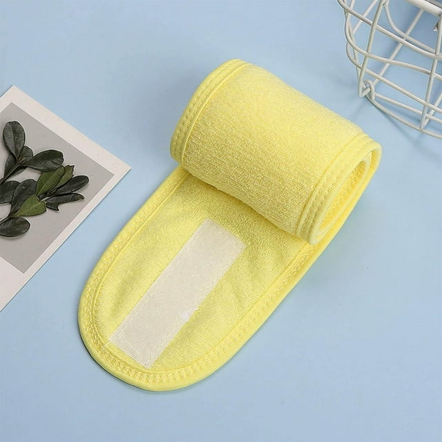 JMYHOAM Serviette Enveloppante pour Cheveux pour Femmes Maquillage Douche Bain Enveloppement Sport Bandeau Tissu Serviette Extensible