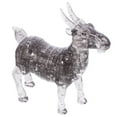 thumbnail image 4 of icolorfuled Fashionable Crystal Glass Goat Ornament Eco-Friendly Durable Decorative Accessory for Home Office, 4 of 6